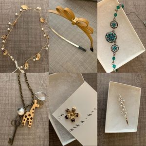 Women's accessory collection (hairband, necklace)